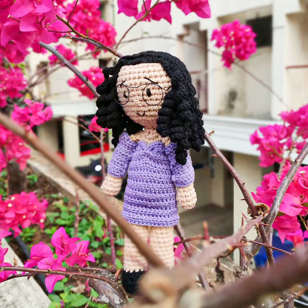 Handmade Crochet Cotton Replica Doll