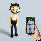 Handmade Crochet Cotton Replica Doll