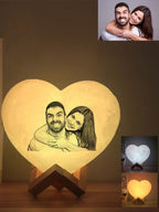 Personalized Heart LED Lamp