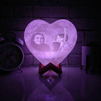 Personalized Heart LED Lamp
