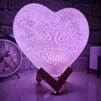 Personalized Heart LED Lamp