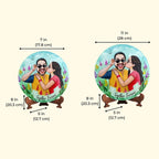 Photo Caricature Nameplate with Stand