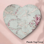 Photo Personalized Heart Shaped MDF Wood Puzzle