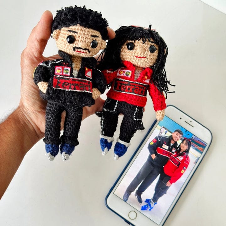 Handmade Crochet Cotton Replica Doll