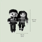 Handmade Crochet Cotton Replica Doll