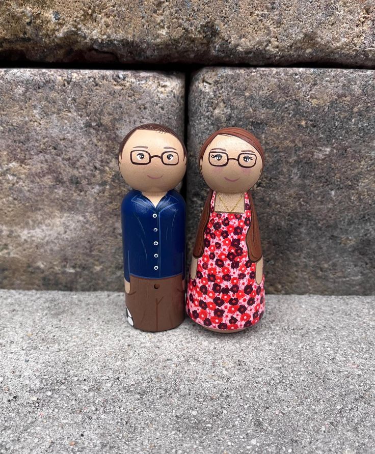 Photo Personalized Wooden Peggy Doll