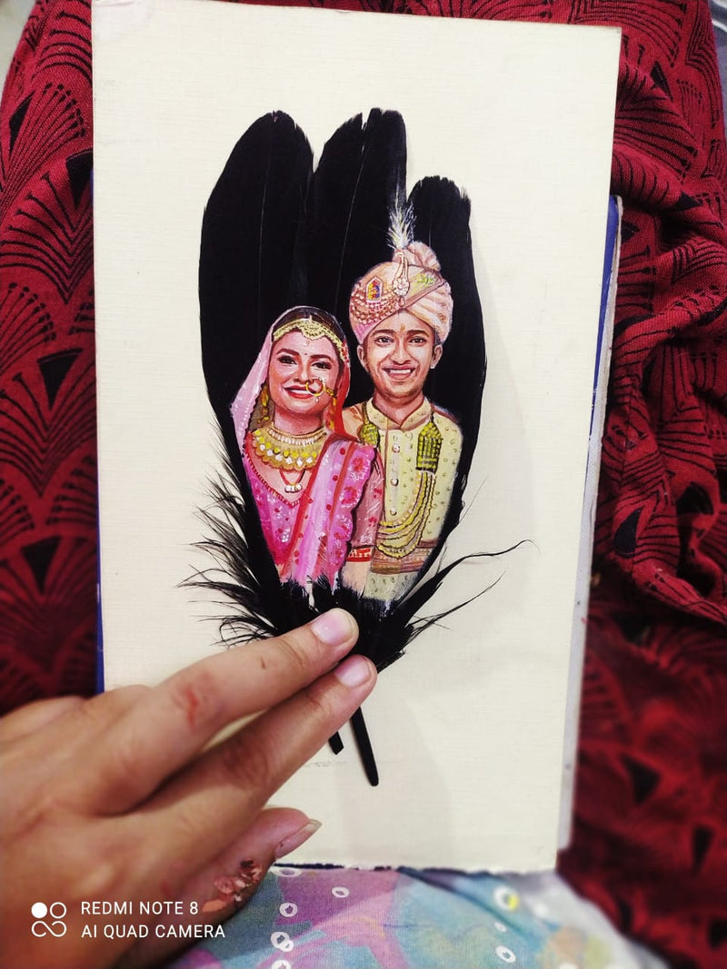 Feather Portrait