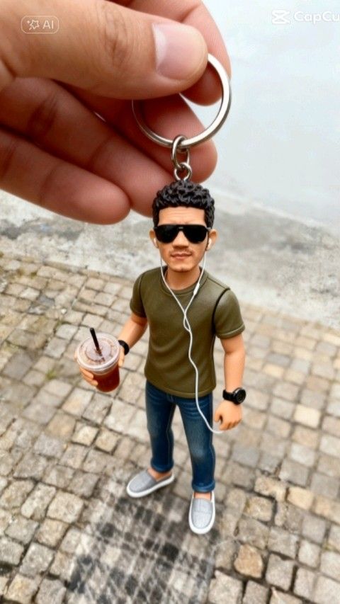 Miniature keychain