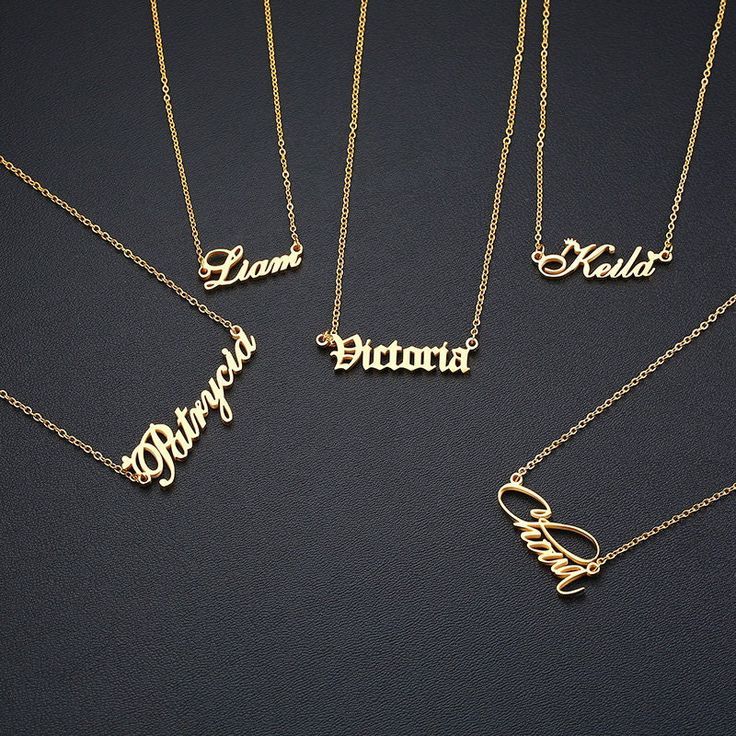Name Necklace Chain