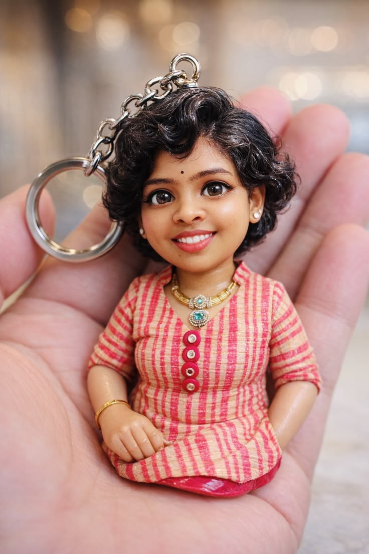 Miniature keychain