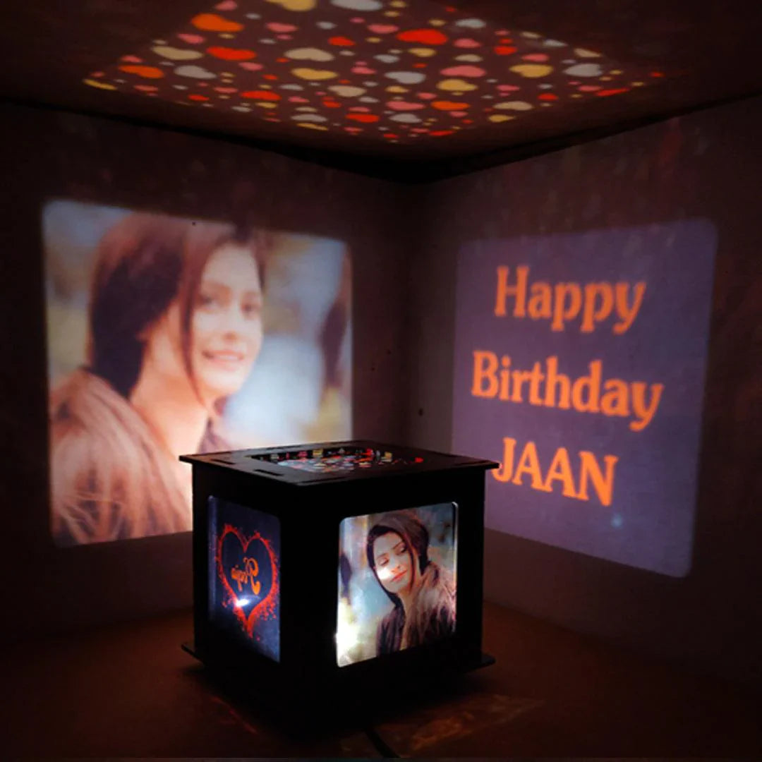 Revolving/Rotating Photo Shadow Box