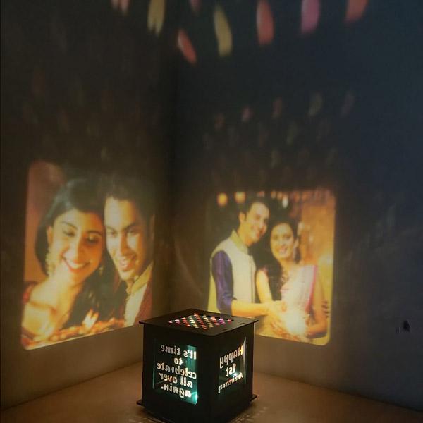 Revolving/Rotating Photo Shadow Box