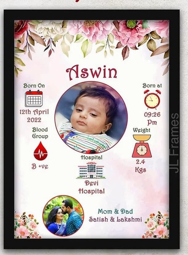 Customized Baby Frame
