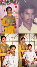 Merging Old Photo Frame