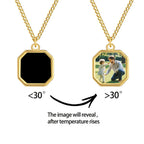 Heat Activated Necklace - Magic Photo Necklace
