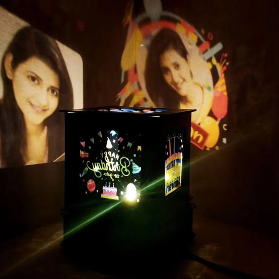 Revolving/Rotating Photo Shadow Box