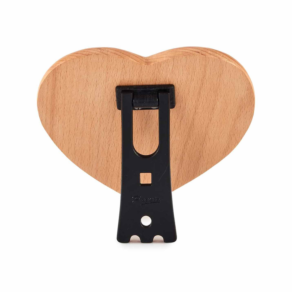 Heart shape wooden printed frame