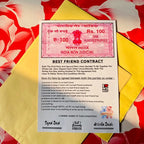 Funny Friendship Agreement Contract