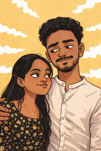 Couple illustration