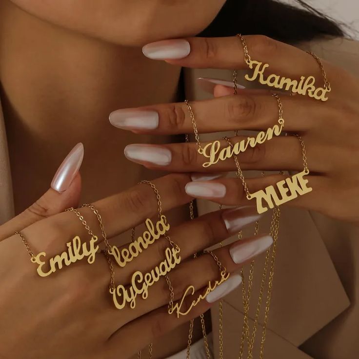 Name Necklace Chain