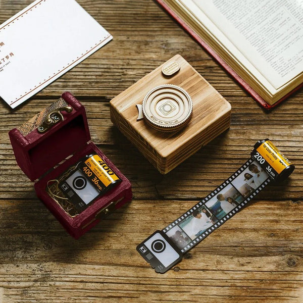 Customized Camera Film Roll Keychain