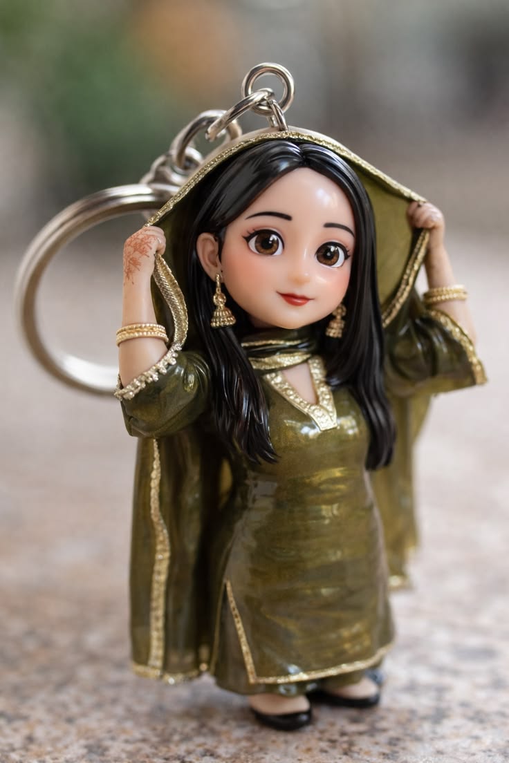 Miniature keychain