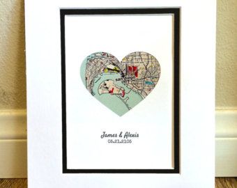 Where We First Met Map Frame