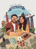 Couple illustration