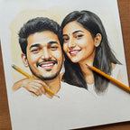 Colour pencil sketch