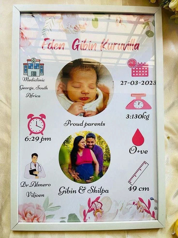 Customized Baby Frame