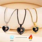 Heat Activated Necklace - Magic Photo Necklace