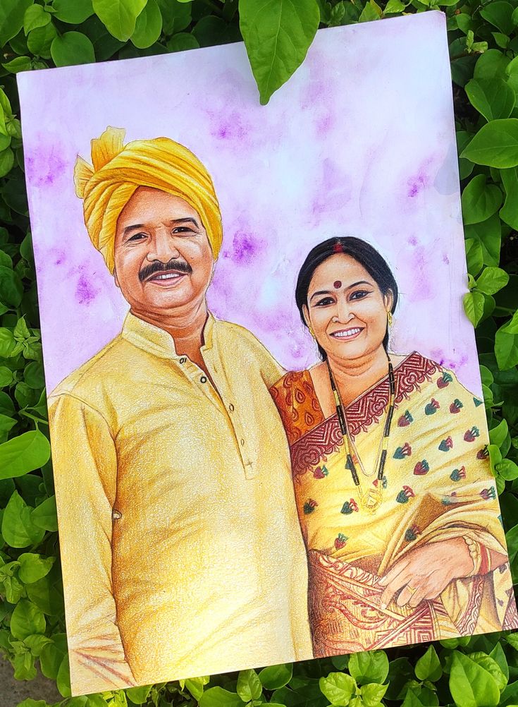 Colour pencil sketch